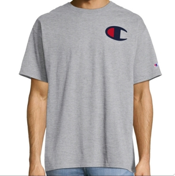 Champion Other - HPx2 100% Cotton Blended Crew Neck Logo Graphic